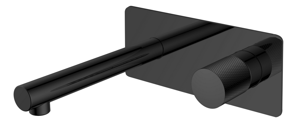 Смеситель для ванны и душа Boheme Stick 125-BB.2, черный