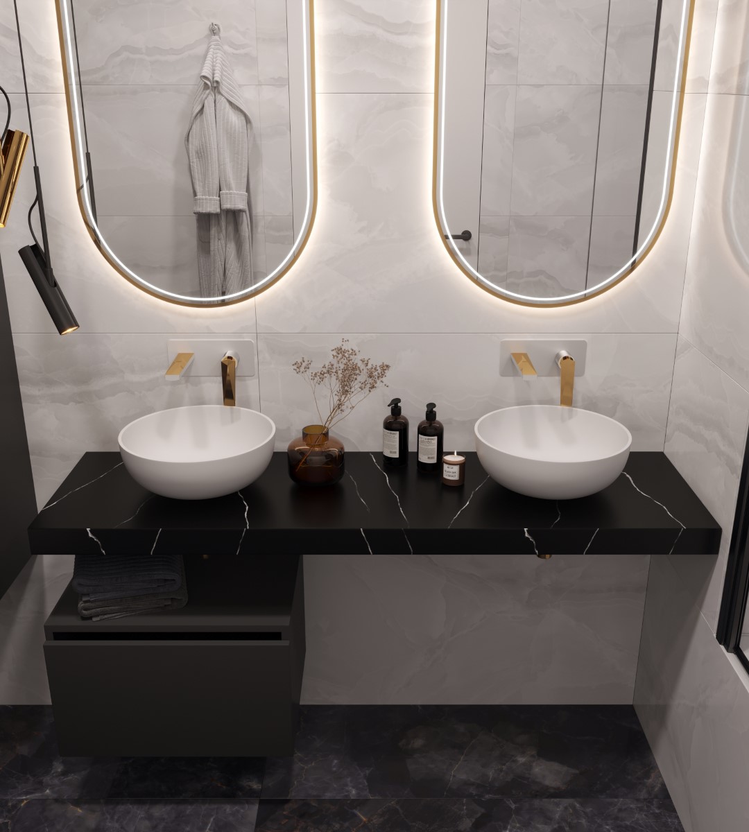 Столешница Armadi Art Flat 869-160-NM