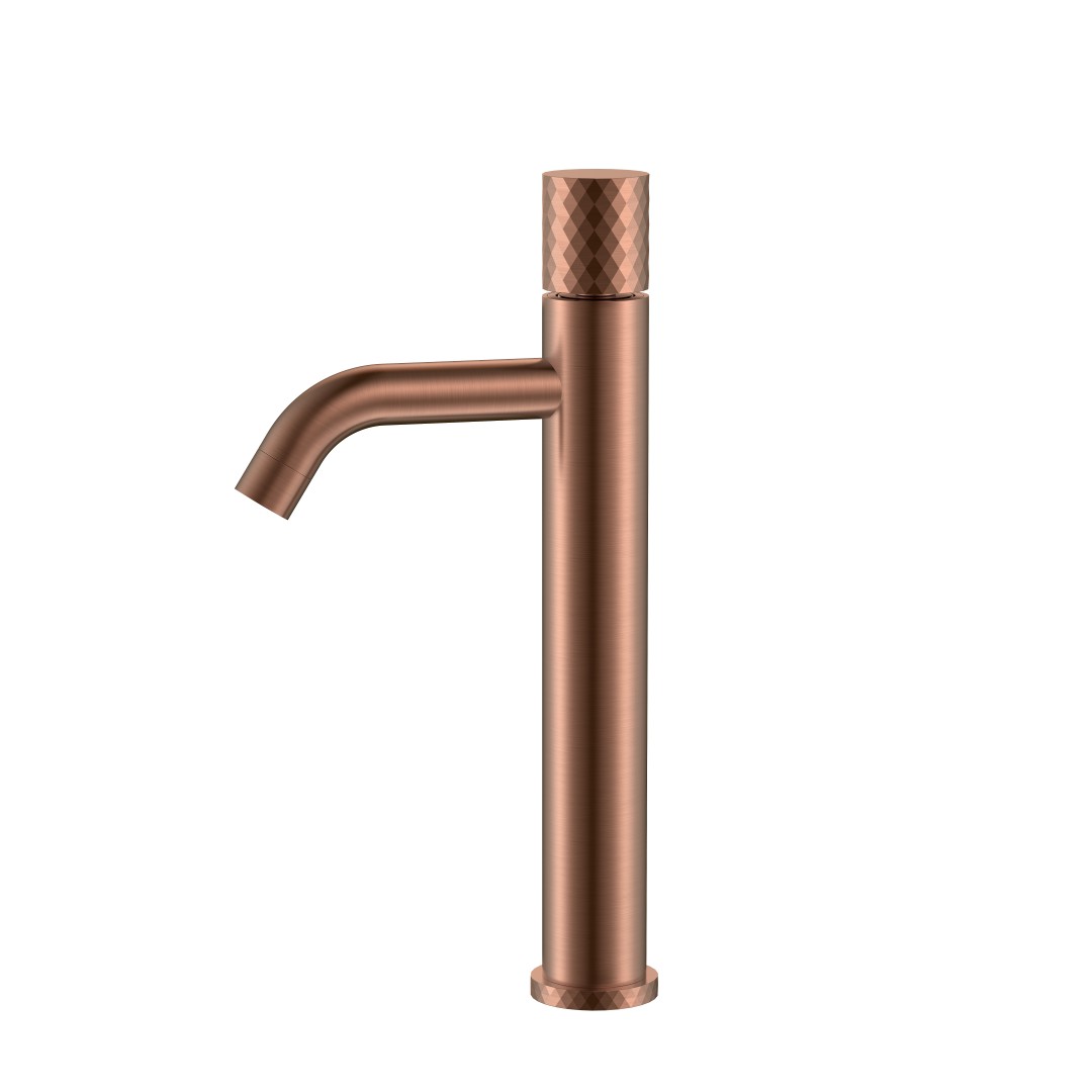 Смеситель для раковины Boheme Stick 122-CB, медь