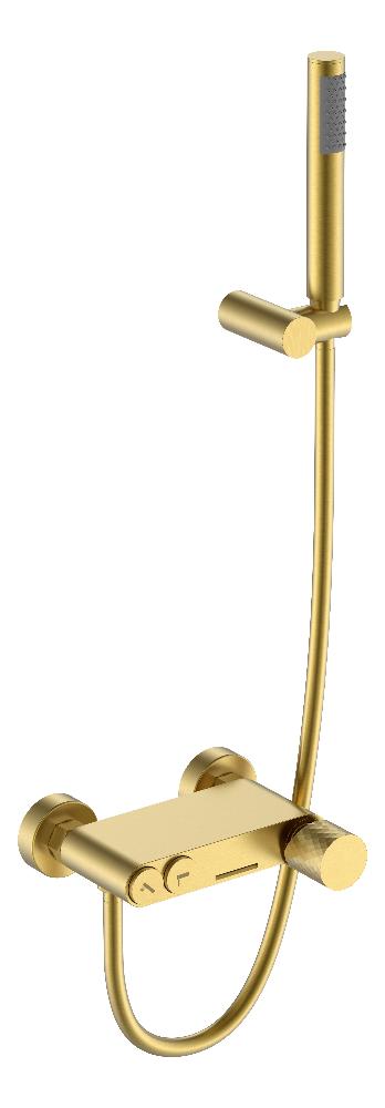Смеситель для ванны Boheme Stick 123-MG, золото