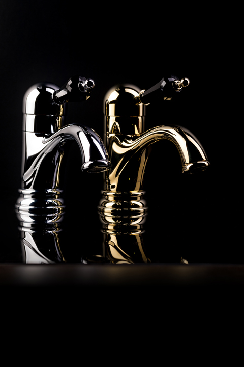 Смеситель для биде Boheme Tradizionale Oro 286, золото