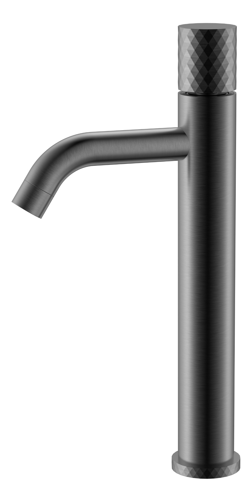 Смеситель для раковины Boheme Stick 122-GM, графит
