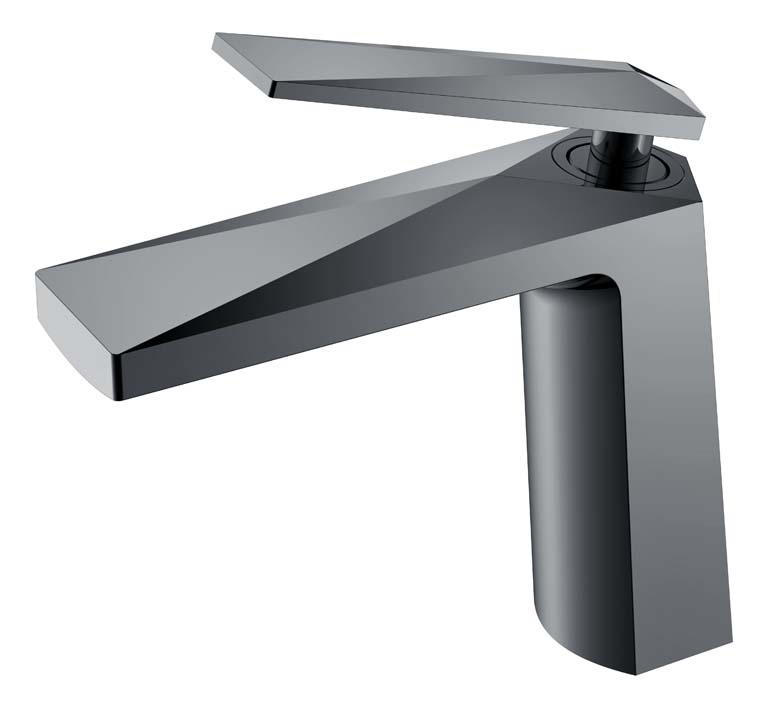 Смеситель для раковины Boheme Venturo 371-SGM, графит