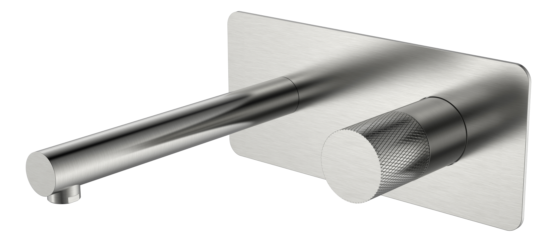 Смеситель для ванны и душа Boheme Stick 125-NB.2, никель