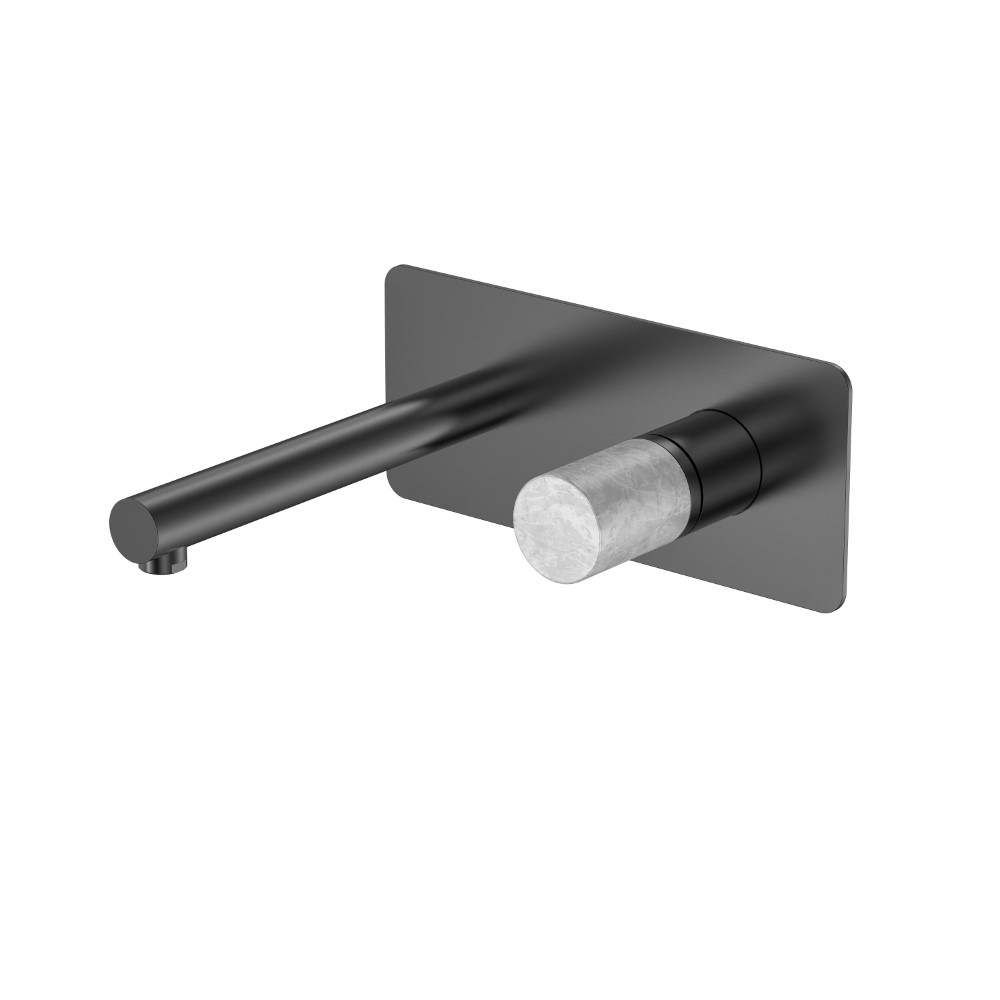 Смеситель для ванны и душа Boheme Stick 125-GM-MR-GR, графит