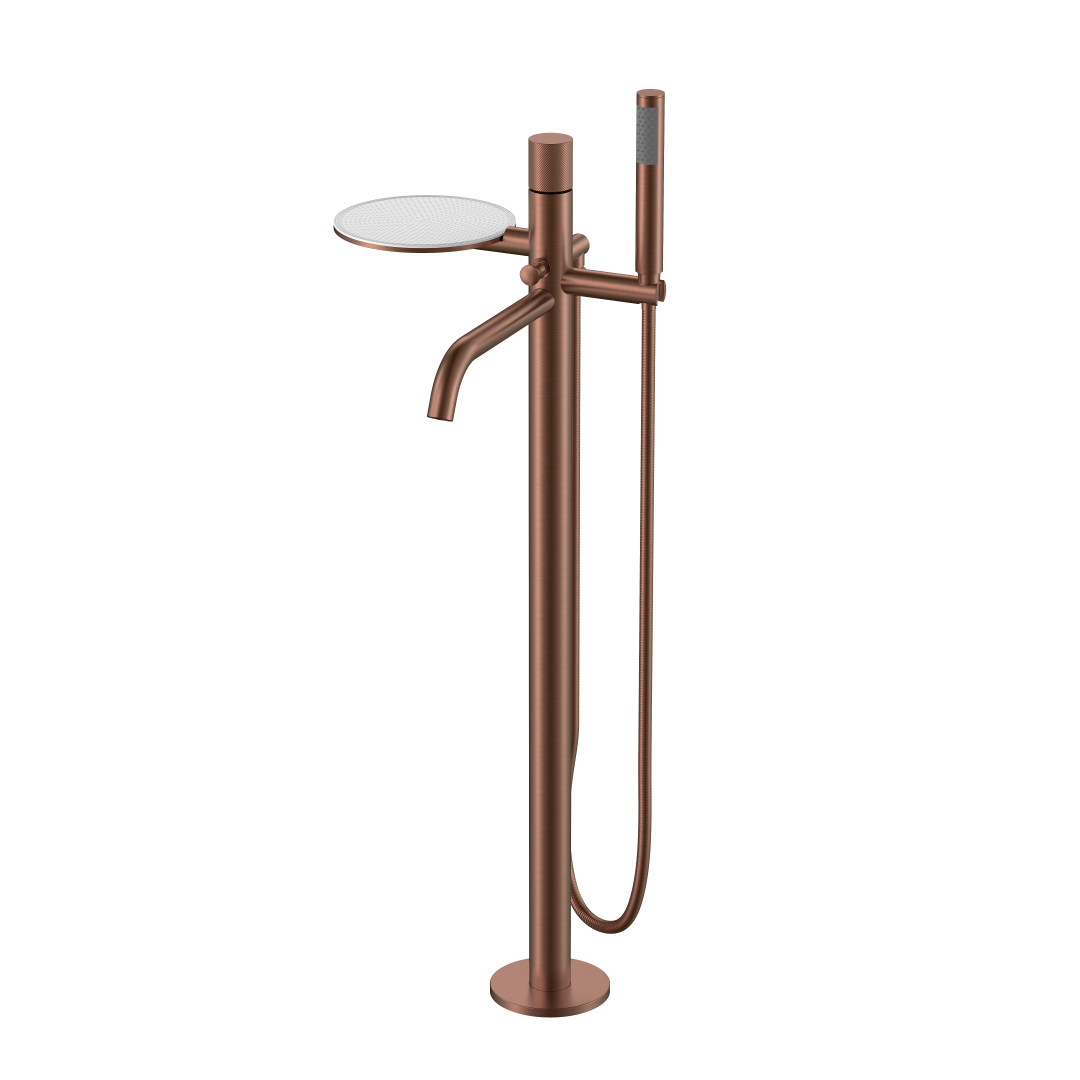 Смеситель для ванны Boheme Stick 129-BRB.4, бронза