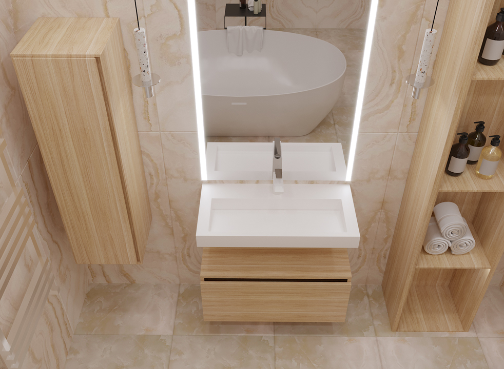 Раковина Armadi Art Flat 859-080, белый