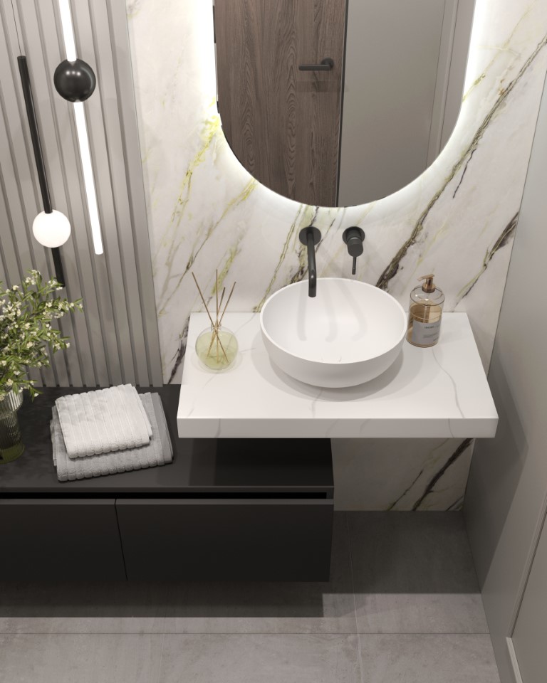 Столешница Armadi Art Flat 869-080-CLCT, белый