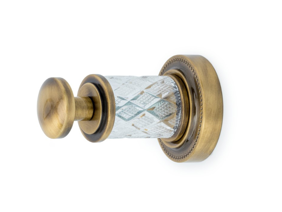 Крючок Boheme Murano Cristal 10906-CRST-BR, бронза