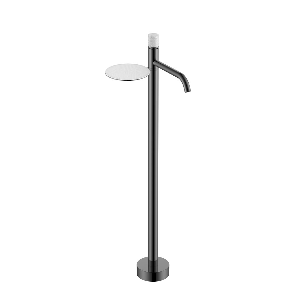 Смеситель напольный Boheme Stick 120-SGM-MR-GR, графит