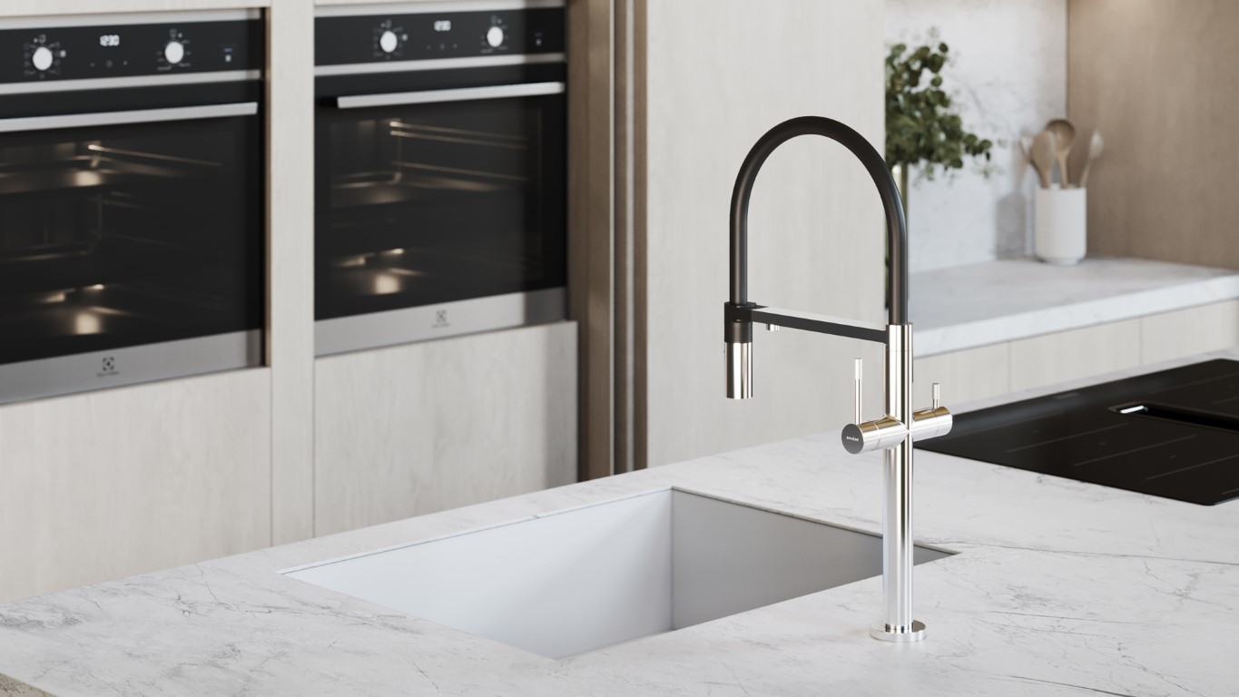 Смеситель для кухни Boheme Kitchen 115-CR, хром