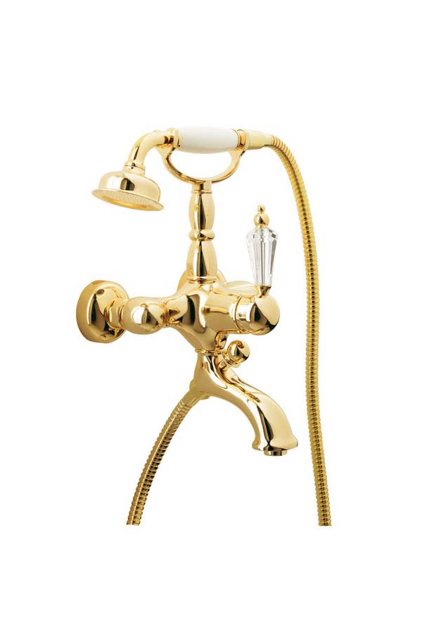 Смеситель для ванны Boheme Imperiale Ripresa 323, золото