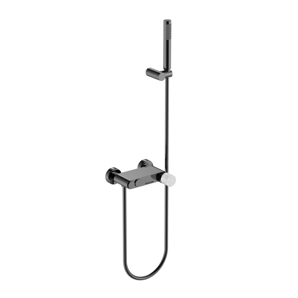 Смеситель для ванны Boheme Stick 123-SGM-MR-GR, графит