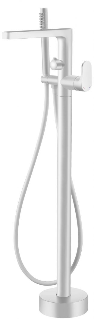 Смеситель для ванны Boheme Spectre 459-MW, белый