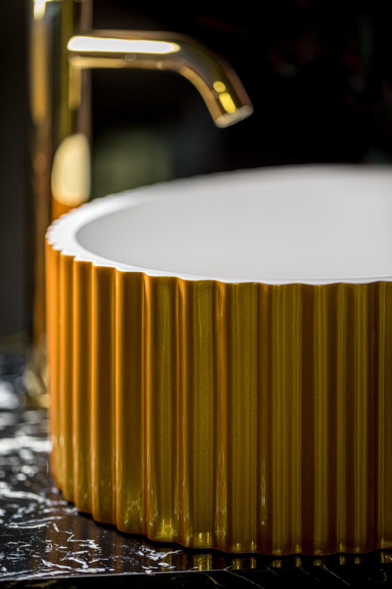 Раковина Boheme NeoArt / Monaco / Vallessi Avantgarde 878-G, золото