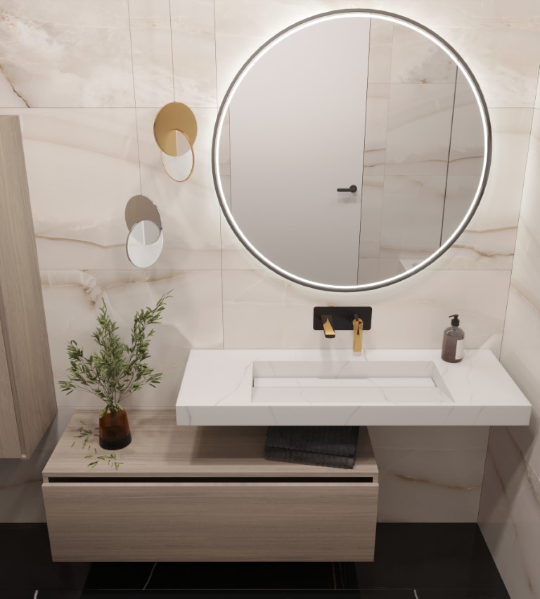 Раковина Armadi Art Flat 859-120-CLCT, белый