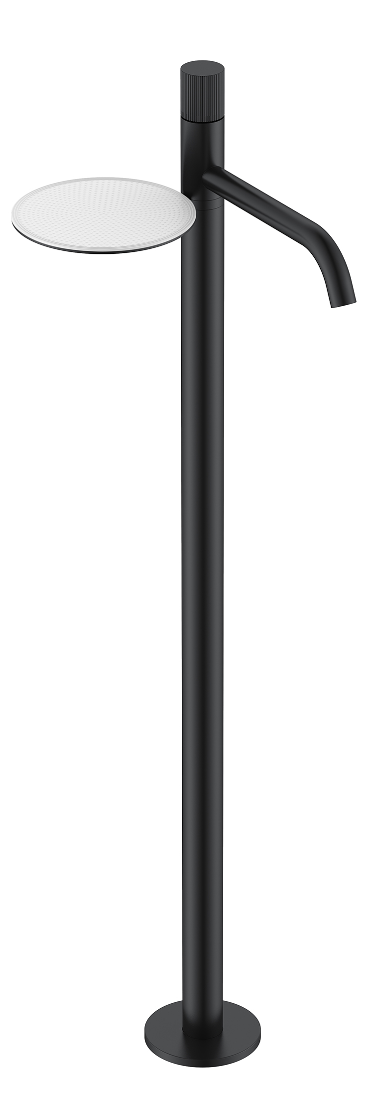 Смеситель напольный Boheme Stick 120-BB.3, черный