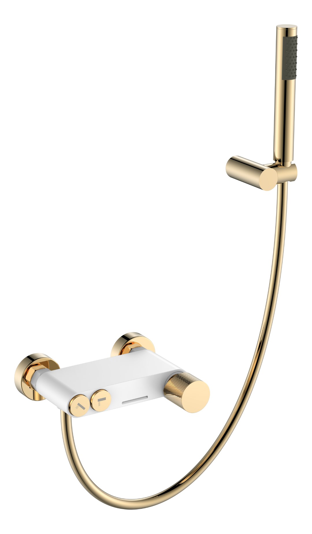 Смеситель для ванны Boheme Stick 123-WG.2, золото
